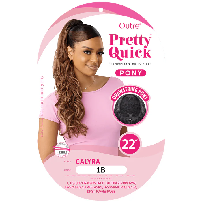 Pretty Quick By Outre Drawstring Ponytail - CALYRA - Image 4