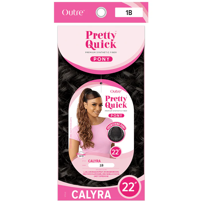 Pretty Quick By Outre Drawstring Ponytail - CALYRA - Image 5