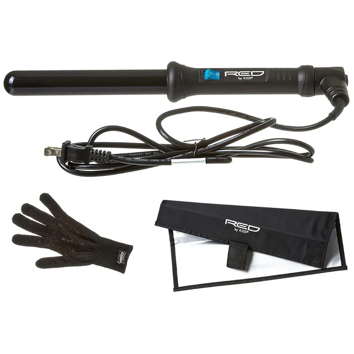 RED by Kiss Ceramic Tourmaline CURLING WAND - Image 5