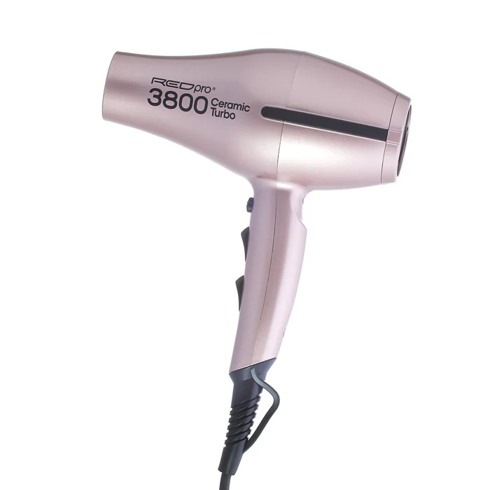 Red Pro 3800 Ceramic Jet Stream Power Turbo Hair Dryer - Image 3