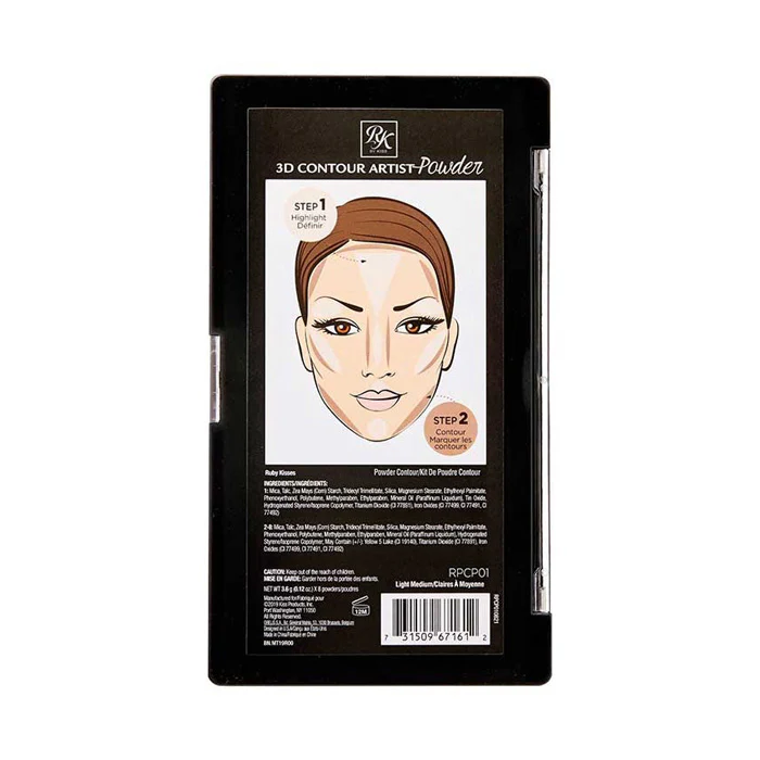 Ruby Kisses By Kiss 3D CONTOUR ARTIST POWDER - Image 7