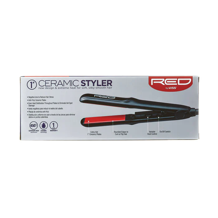 RK Ceramic Styler Flat Iron 1" - Image 5