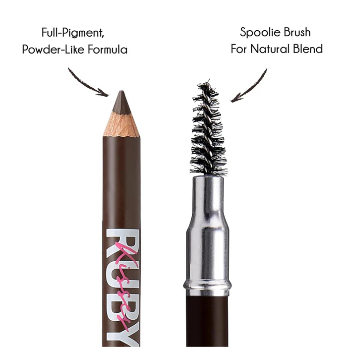 Ruby Kisses By Kiss Go Brow Eyebrow Pencil BROW WOODEN PENCIL - Image 3