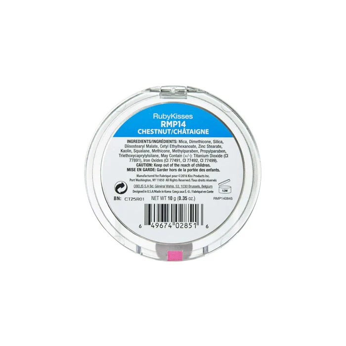 Ruby Kisses 100% Pure Mineral Pressed Powder - Image 4