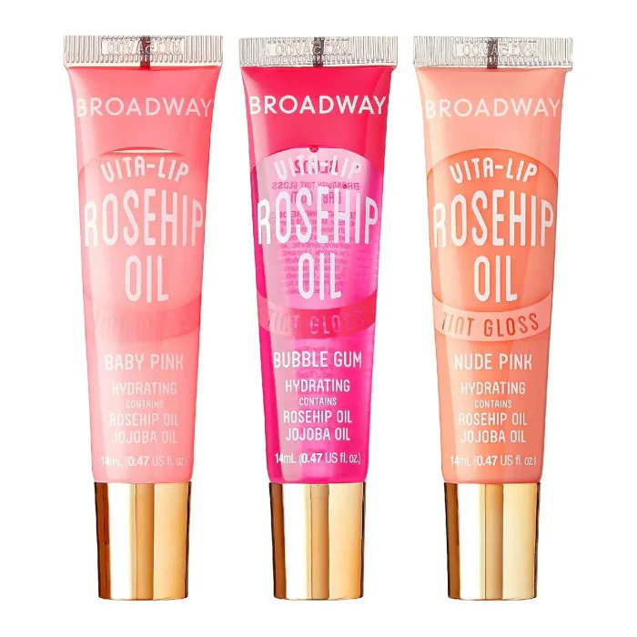 Ruby Kisses Broadway Vita Lip Rosehip Tint Lip Gloss 0.47fl - Image 4