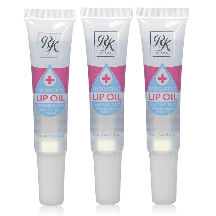 Ruby Kisses HYDRATING LIP OIL Vitamin E Treatment + Gloss Clear - Image 3