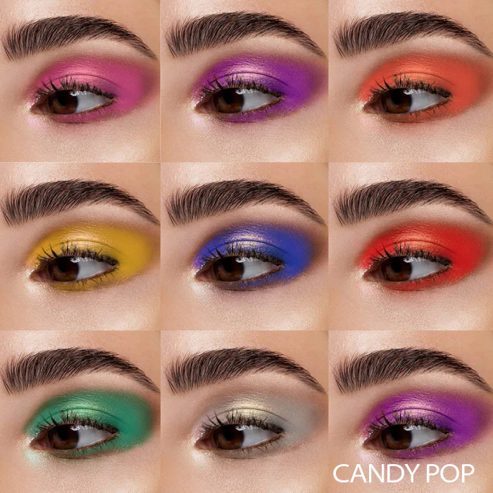 Ruby Kisses Makeup Eye Palette 9 Color - Image 4