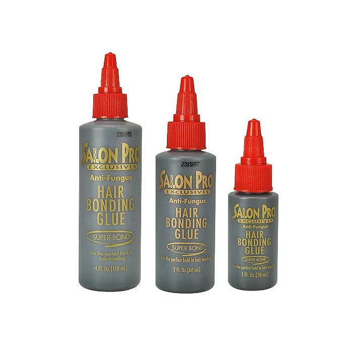 Salon Pro Anti-Fungus Hair Weave Bonding Glue - SUPER BOND 1 Oz/ 2 Oz/ 4 Oz