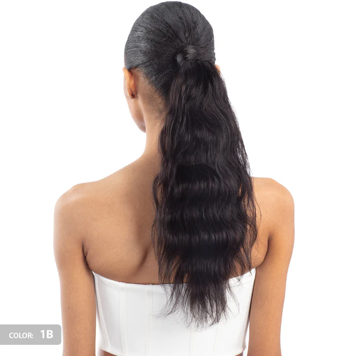 Secret Pocket By Shake N Go Pony Pro Human Hair Wrap Ponytail - HH BODY 18" - Image 2