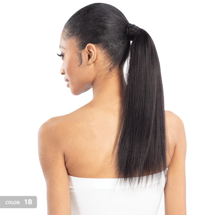 Secret Pocket By Shake N Go Pony Pro Human Hair Wrap Ponytail - HH STRAIGHT 18" - Image 2