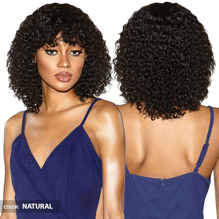Sensationnel 12A 100% Virgin Human Hair Wet & Wavy Full Wig - BOHEMIAN BOB - Image 2