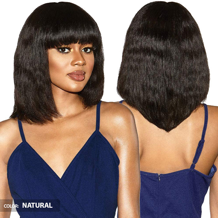 Sensationnel 12A 100% Virgin Human Hair Wet & Wavy Full Wig - BOHEMIAN BOB - Image 3