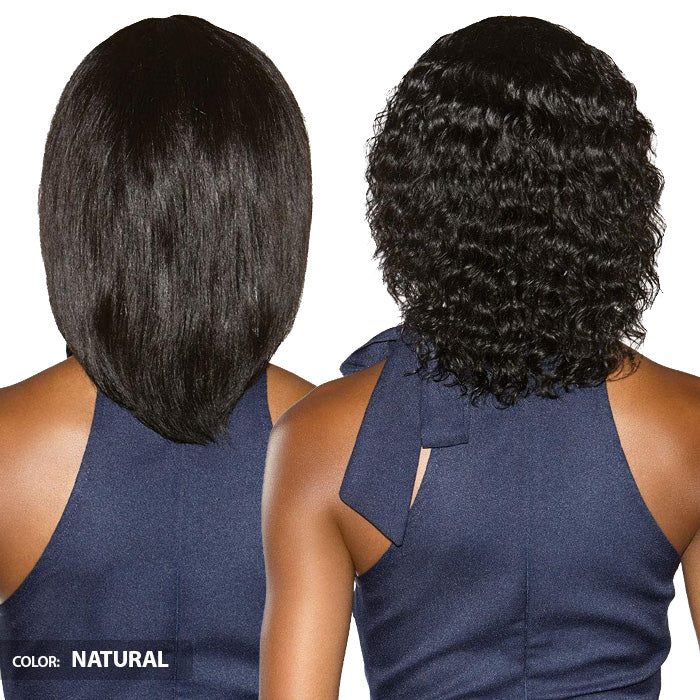Sensationnel 12A 100% Virgin Human Hair Wet & Wavy Full Wig - DEEP BOB - Image 4
