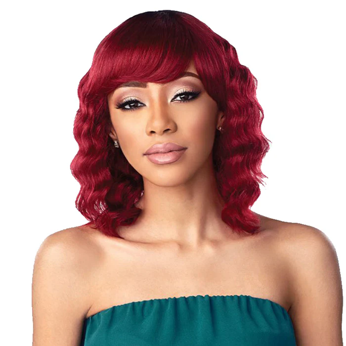 Sensationnel 100% Virgin Human Hair Full Wig 10A Loose Deep 12"