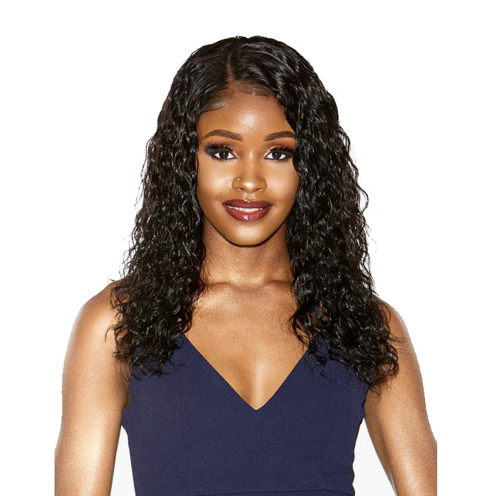 Sensationnel Unprocessed Virgin Human Hair 12A Wet & Wavy HD Lace Front Wig Deep 22 - Image 6