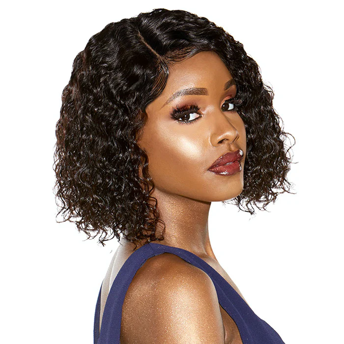 Sensationnel Unprocessed Virgin Human Hair 12A Wet & Wavy HD Lace Wig - Deep 12 - Image 4