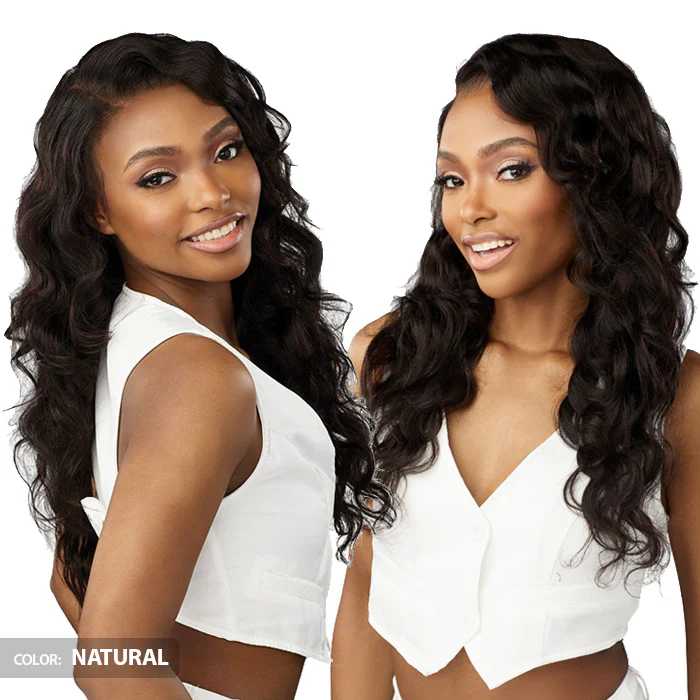 Sensationnel 13A 100% Virgin Human Hair Glueless 13x4 HD Lace Frontal Wig - BODY WAVE 20"/24"/28" - Pre-Plucked - Image 3