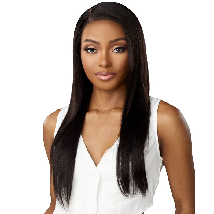 Sensationnel 13A 100% Virgin Human Hair Glueless 13x4 HD Lace Frontal Wig - STRAIGHT (20"-34") - Pre-Plucked - Image 2