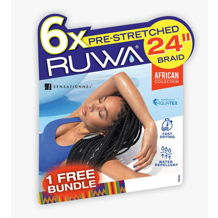 Sensationnel 6X Pre Stretched RUWA BRAID 24" - Image 3