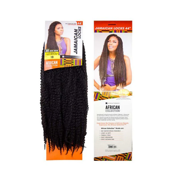 Sensationnel African Collection Crochet Braid JAMAICAN LOCKS 44 Inch - Image 5