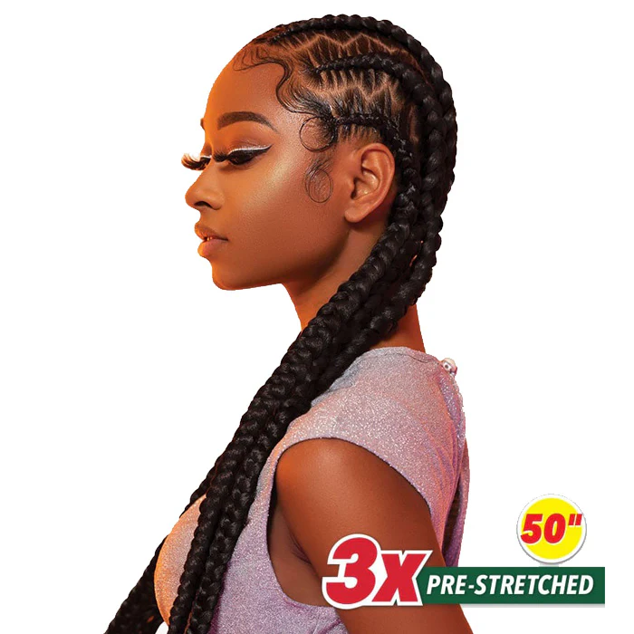 Sensationnel African Collection X-Pression Crochet Braid - 3X PRE-STRETCHED 50" - Image 3
