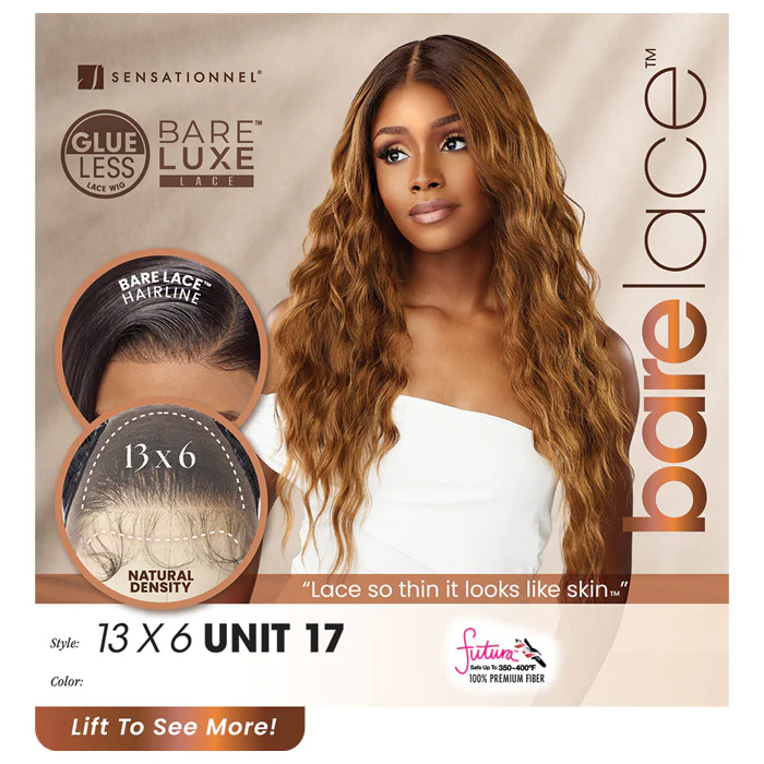 Sensationnel Bare Lace Glueless 13x6 Lace Front Wig - 13x6 UNIT 17 - Image 4