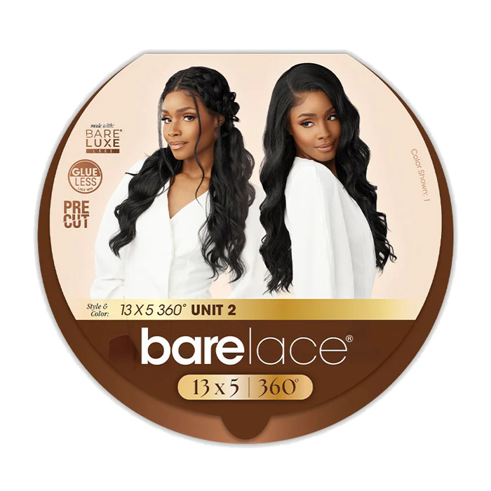Sensationnel Bare Lace Glueless Lace Frontal Wig - 13x5 360 UNIT 2 - 100% Human Hair Blend - Image 5