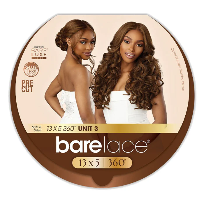 Sensationnel Bare Lace Glueless Lace Frontal Wig - 13x5 360 UNIT 3 - 100% Human Hair Blend - Image 5