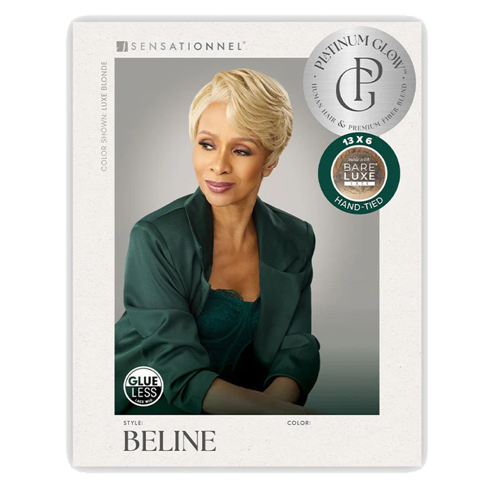 Sensationnel Bare Lace Platinum Glow Glueless 13x6 Lace Frontal Wig - BELINE - Image 5