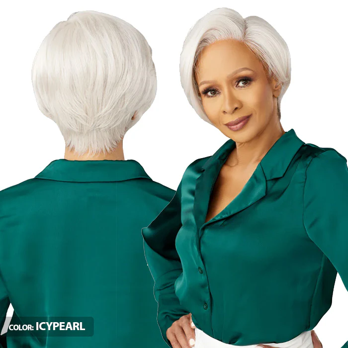 Sensationnel Bare Lace Platinum Glow Glueless 13x6 Lace Frontal Wig - CATHERINE - Image 3
