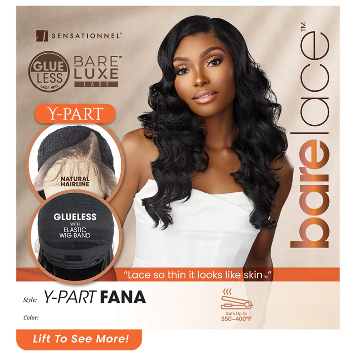 Sensationnel Bare Luxe Glueless Lace Front Wig - Y-PART FANA - Image 5