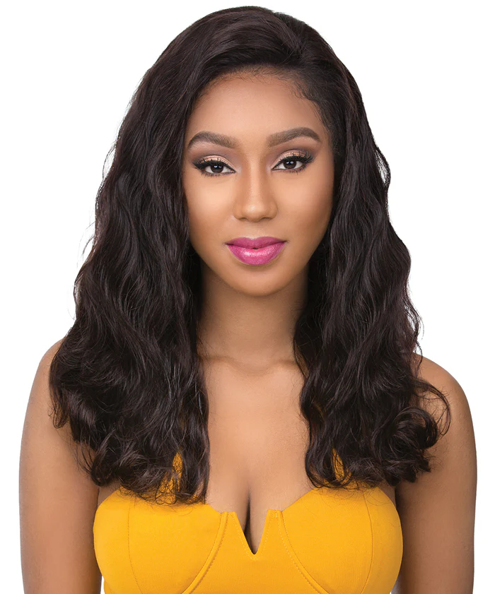 Sensationnel Bare & Natural 100% Brazilian Virgin Remi Full Hand-Tied Swiss Lace Wig BODY WAVE 22 Inch