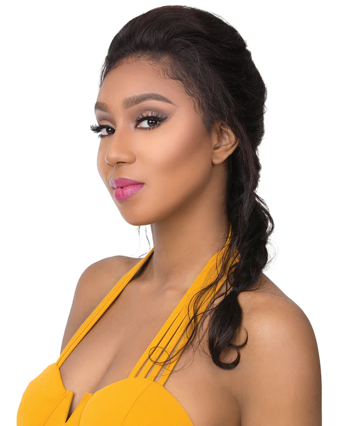 Sensationnel Bare & Natural 100% Brazilian Virgin Remi Full Hand-Tied Swiss Lace Wig BODY WAVE 22 Inch - Image 6