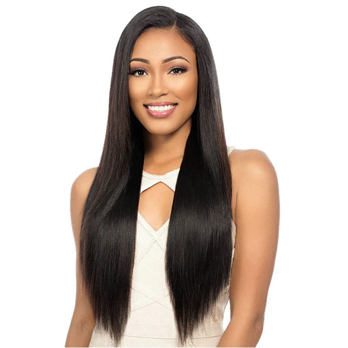 Sensationnel Bare & Natural Malaysian 100% Virgin Remi Weave - NATURAL YAKI 6 PCS + FREE CLOSURE - Image 2