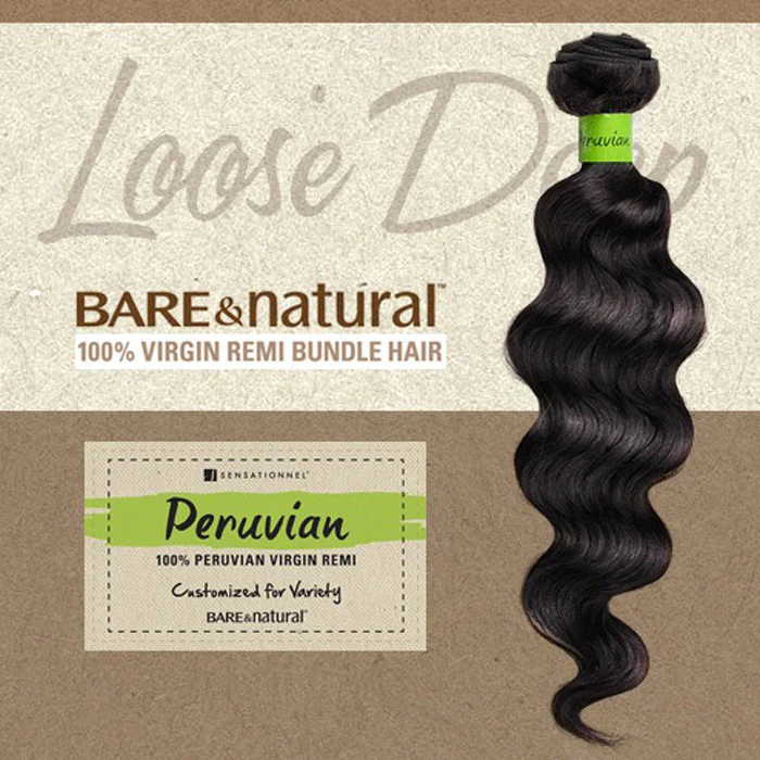 Sensationnel Bare & Natural Peruvian 100% Virgin Remi Weave - LOOSE DEEP 16-24" - Image 4