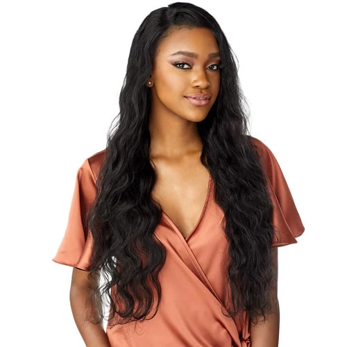 Sensationnel Bare & Natural Virgin Hair 360 HD 10A Lace Wig BODY WAVE 28"-30" - Image 2