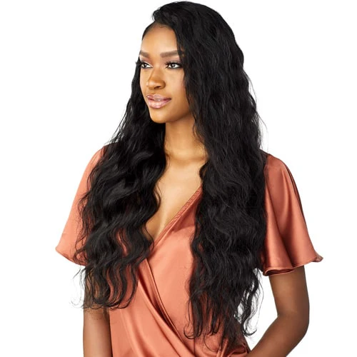 Sensationnel Bare & Natural Virgin Hair 360 HD 10A Lace Wig BODY WAVE 28"-30" - Image 3