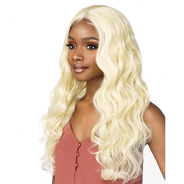 Sensationnel Boutique Bundles Human Hair Blend Weave BODY WAVE + 4X4 LACE CLOSURE (18/20/22 Inch) - Image 2