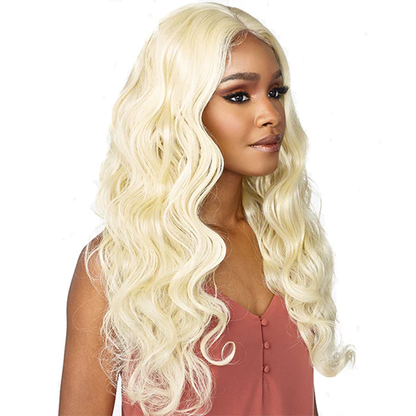 Sensationnel Boutique Bundles Human Hair Blend Weave BODY WAVE + 4X4 LACE CLOSURE (18/20/22 Inch) - Image 3