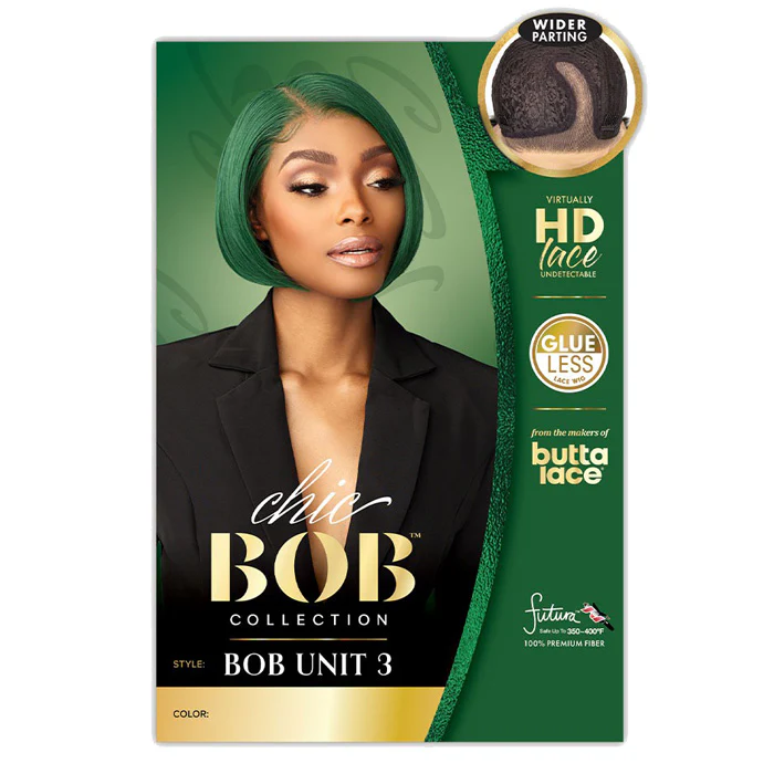 Sensationnel Butta Lace Chic Bob Glueless 5" HD Deep Parting Lace Front Wig - BOB UNIT 3 - Image 4