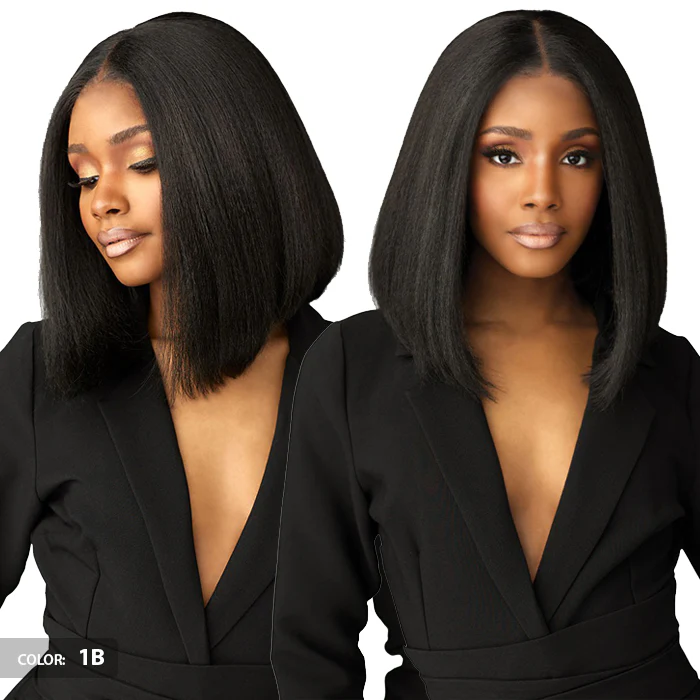 Sensationnel Butta Lace Chic Bob Glueless HD Lace Front Wig - LOB UNIT 8 - Image 2
