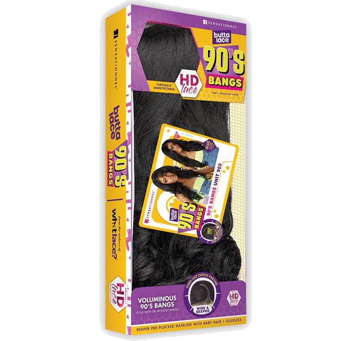 Sensationnel Butta Lace Glueless HD 5" Deep Lace Parting Front Wig - 90'S BANGS UNIT 903 - Image 5