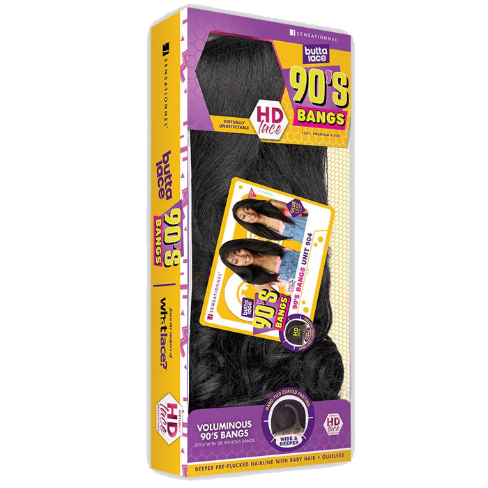Sensationnel Butta Lace Glueless HD 5" Deep Lace Parting Front Wig - 90's BANGS UNIT 904 - Image 6