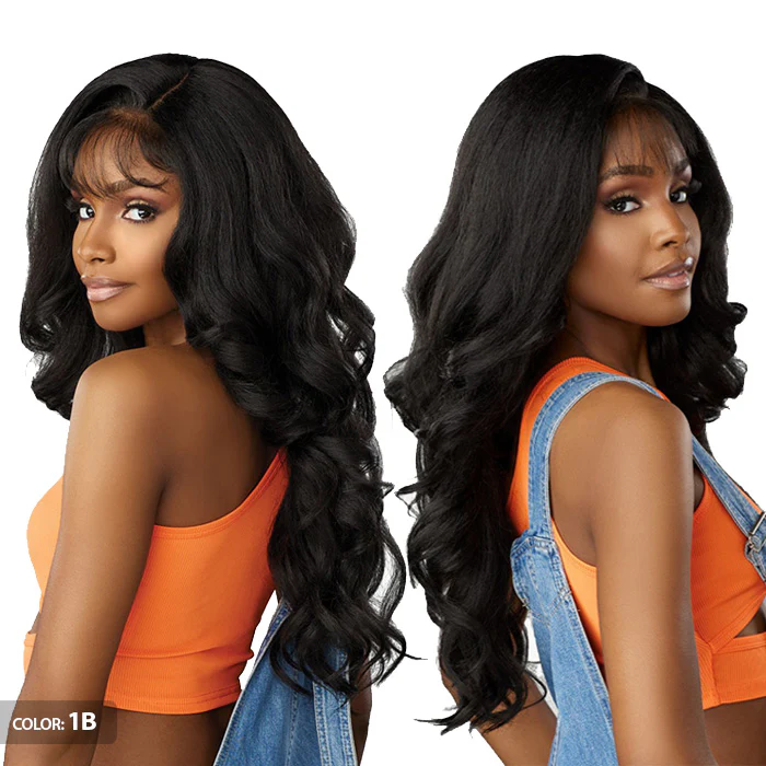 Sensationnel Butta Lace Glueless HD 5" Deep Lace Parting Front Wig - 90's BANGS UNIT 906 - Image 3