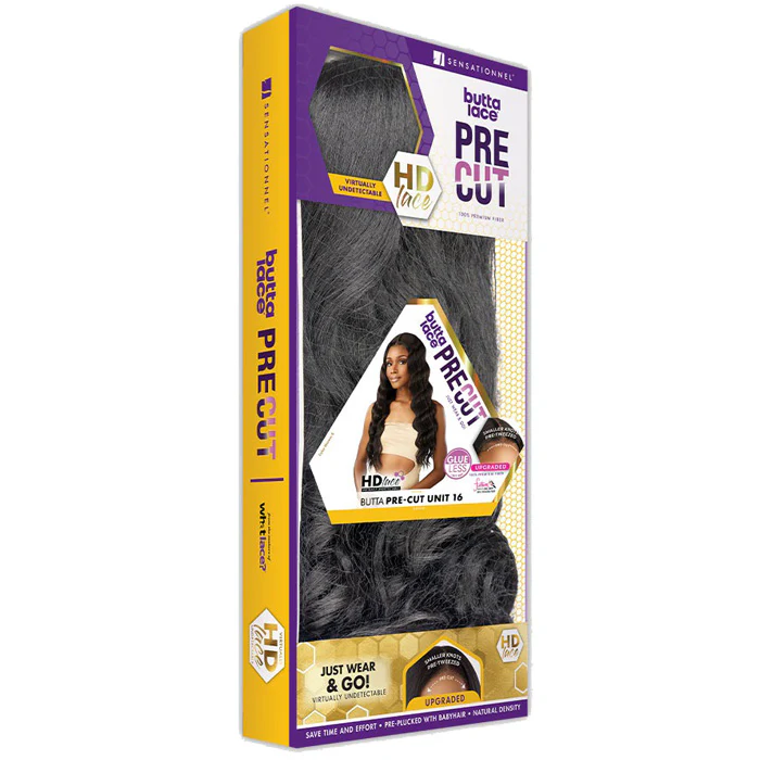 Sensationnel Butta Lace Glueless Pre-Cut 5" HD Deep Part Lace Front Wig - BUTTA PRE-CUT UNIT 16 - Image 4