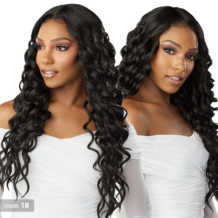 Sensationnel Butta Lace Human Hair Blend HD 5" Deep Parting Lace Front Wig - DEEP TWIST 26" - Image 2