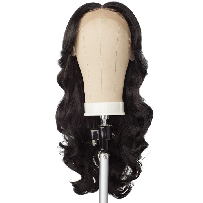 Sensationnel Butta Lace Human Hair Blend HD 5" Deep Parting Lace Front Wig - VOLUME CURL 22" - Image 8