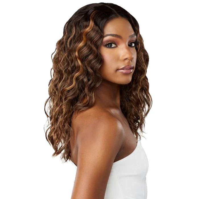 Sensationnel Butta Lace Human Hair Blend HD Lace Front Wig - LOOSE CURLY 18" - Image 2