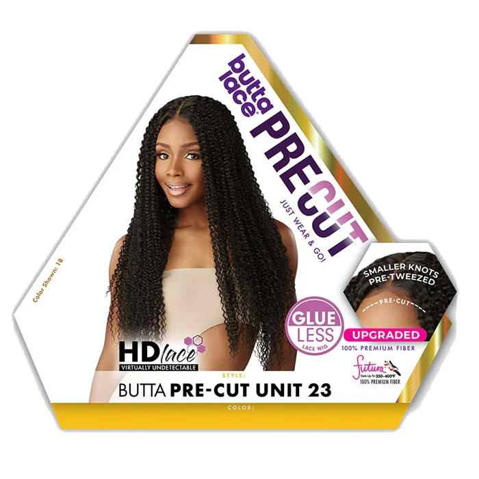 Sensationnel Butta Lace Pre-Cut Glueless 5" HD Deep Part Lace Front Wig - BUTTA PRE-CUT UNIT 23 - Image 4