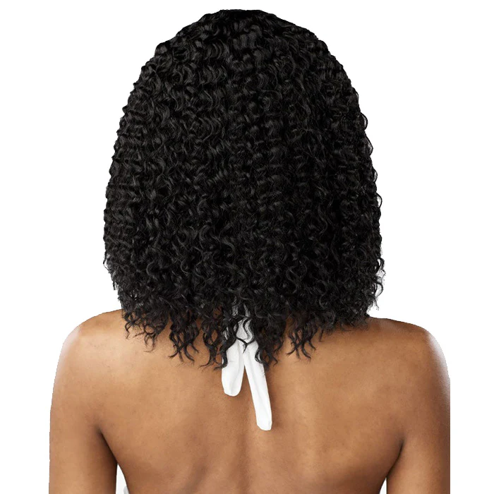 Sensationnel Butta Lace Wet and Wavy Glueless Human Hair Blend HD 5" Deep Lace Parting Front Wig - W&W WATER WAVE 12 - Image 4